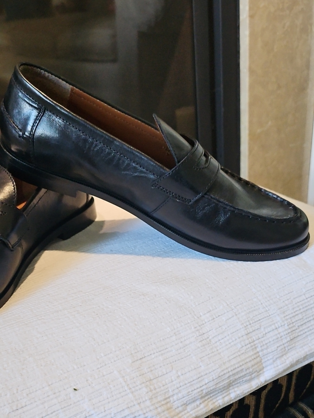 ASOS Black Penny Loafers Women's Size 9 - Picture 2 of 5